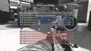 Mw3 Search and Destroy Sniping Gameplay