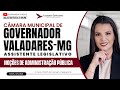 CONCURSO CÂMARA VALADARES: NOÇÕES DE ADMINISTRAÇÃO PÚBLICA | FUNDAMENTOS DA GESTÃO