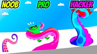 Tentacle Monster 3D - NOOB vs PRO vs HACKER