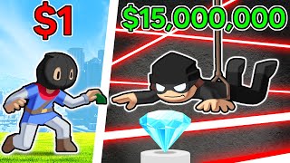 $1 ROBBERY VS $15,000,000 ROBBERY In GTA 5!