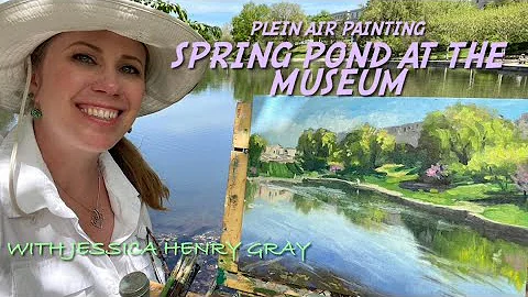 Plein Air Painting: Spring Pond at the Museum with...