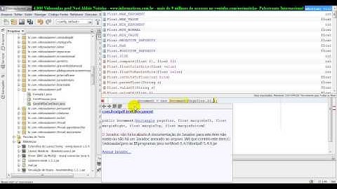 aula 4801 java seIII   Relatorio Gerando PDF somente com a biblioteca ITEXTPDF