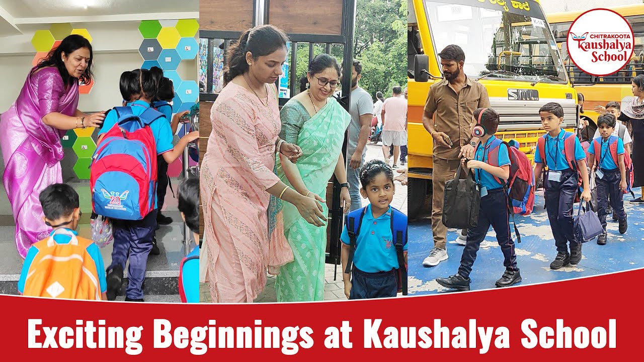 Exciting beginning at Kaushalya School - YouTube