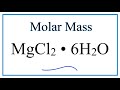 Molar Mass and Chemical Formulas