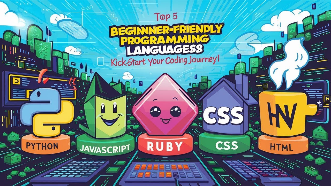 Top 5 Beginner-Friendly Programming Languages: #html #python # ...