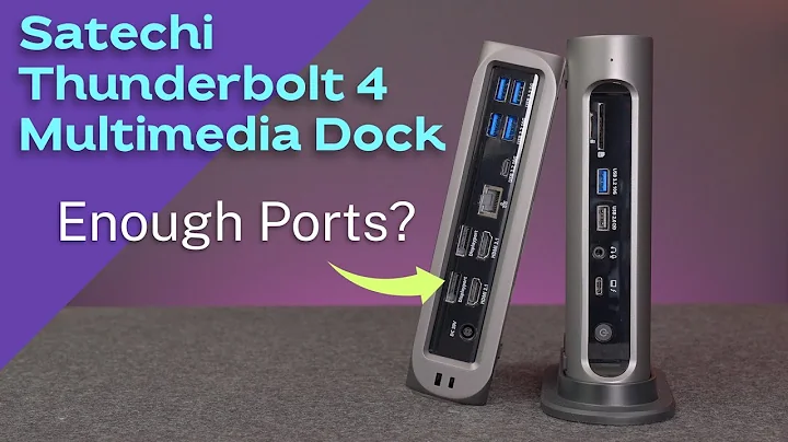 Good for Mac? Satechi Thunderbolt 4 Multimedia Pro Dock Review