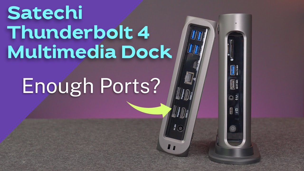 Satechi launches new 16-in-1 Thunderbolt 4 Multimedia Pro dock for Macs &  PCs