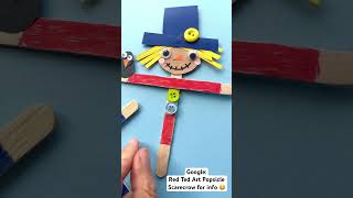 Popsicle Scarecrow Craft