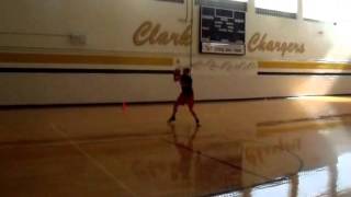 Step back, Pump Fake, Fake Pass, Pump Fake, Jumper