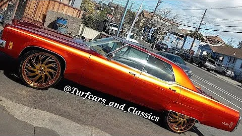 1973 Kandy Oldsmobile Ninety-Eight on Gold 26s from Oakland, ca EP191