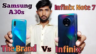 Infinix Note 7 vs Samsung A30s ?? ll Infinix Note 7 Comparison ?? || Infinix Note 7 Review ⚡⚡