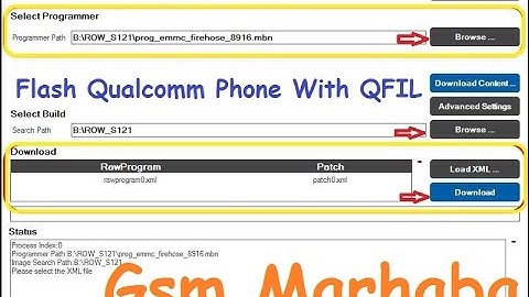 How To Flash Qualcomm Phones With QFIL Qualcomm Flash Tool