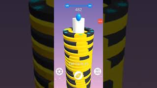 Level 183 Complete Stack Ball - Blast Throw Platforms Casual Game #short  Gameplay with FuN Games TV screenshot 5