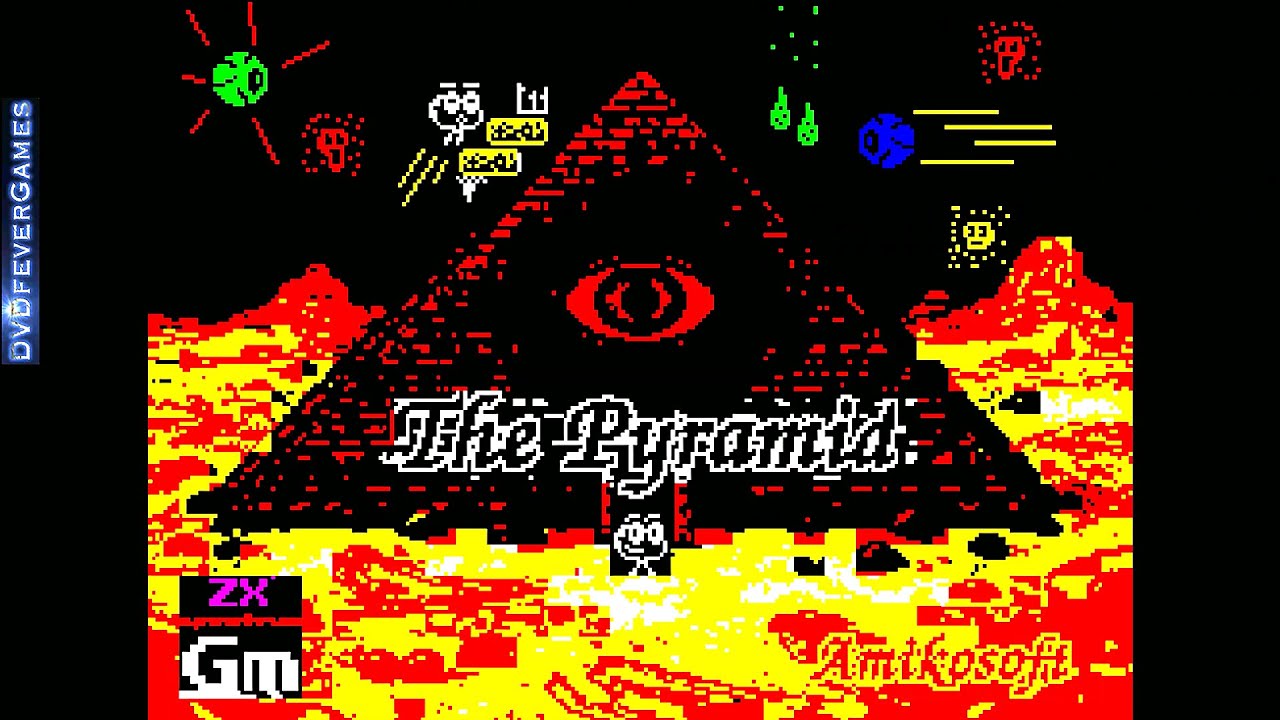 謎のビラミッド THE PYRAMID (2025) NEW PLATFORMER - Longplay 128K ZX