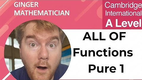 All of A Level Maths Functions P1: What You Need To Know