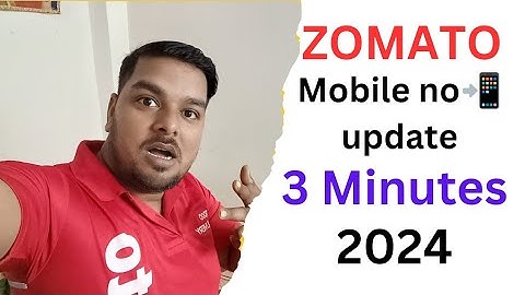 Zomato Ma Mobile No Change Kaise kare // How to update mobile number in Zomato delivery app