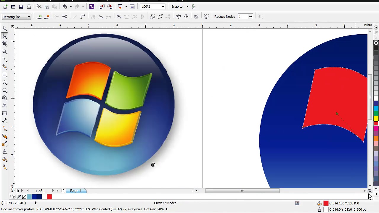 Details 91 como hacer el logo de windows en corel draw