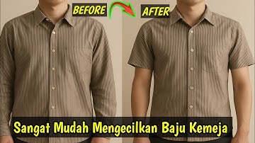 Can’t Believe It’s This Easy to Fix an Oversized Shirt! 😲