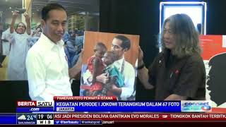 Hadiri Pameran Foto Membangun Indonesia, Jokowi Diajak Selfie screenshot 1