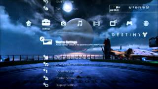 Destiny PS3 Dynamic Theme: Day N Night - Preorder Bonus