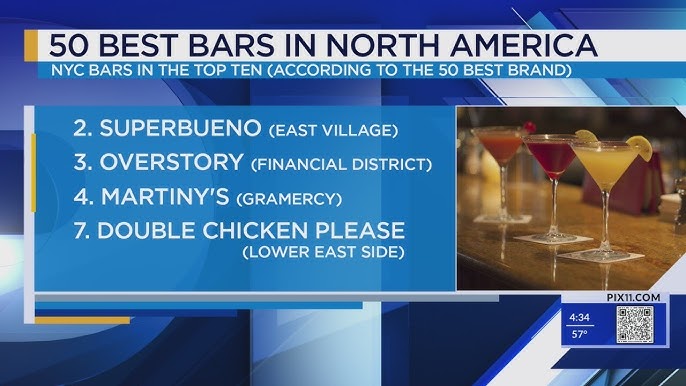 Nyc Has The 2nd Best Bar In North America Ranking