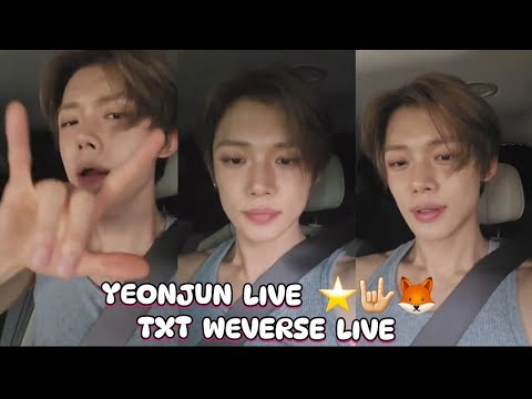 YEONJUN LIVE | TXT WEVERSE LIVE [260711] 음중끝