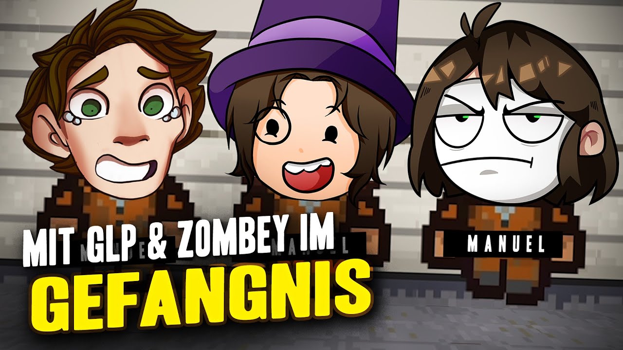 Im GEFÄNGNIS mit @GermanLetsPlay & @Zombey