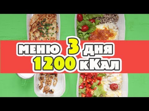 Вкусно! Доступно! МЕНЮ НА ДЕНЬ 1200 кКал: Заготовки еды на 3 дня. Завтрак Обед Ужин Перекусы