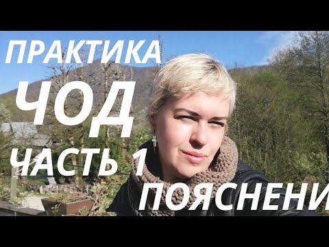 Практика ЧОД. Часть 1 Пояснения.