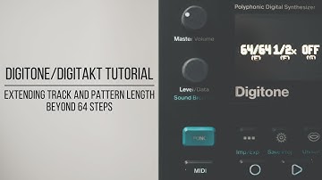 Elektron Digitone/Digitakt Tutorial | Extending track and pattern length beyond 64 steps