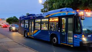 NYCT Bus: 2022 Nova Bus LFS 8864 on the Q76 at 14th Avenue & Cross Island Parkway