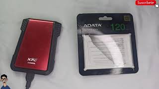 Unboxing y Pruebas de Velocidad: SSD AData SU650 120GB