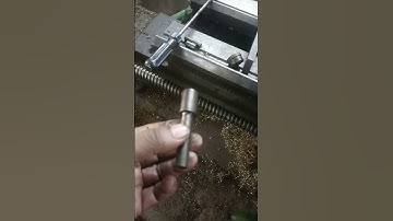 Daval Pin Job #short #lathemachine operator #archanaengineeringwork #machine