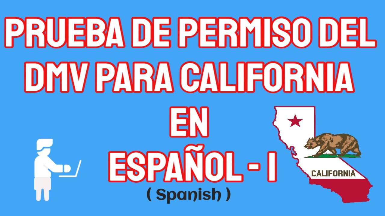 California DMV Permit Test In Spanish 2024 Prueba De Permiso Para