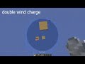 Abusing minecrafts new wind charge item