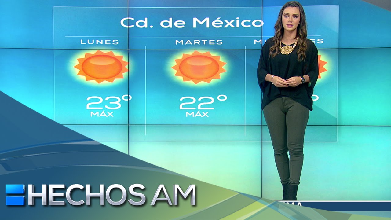 Pronóstico del tiempo con Vaitiare Mateos (3) | Lunes 14 de diciembre 2015