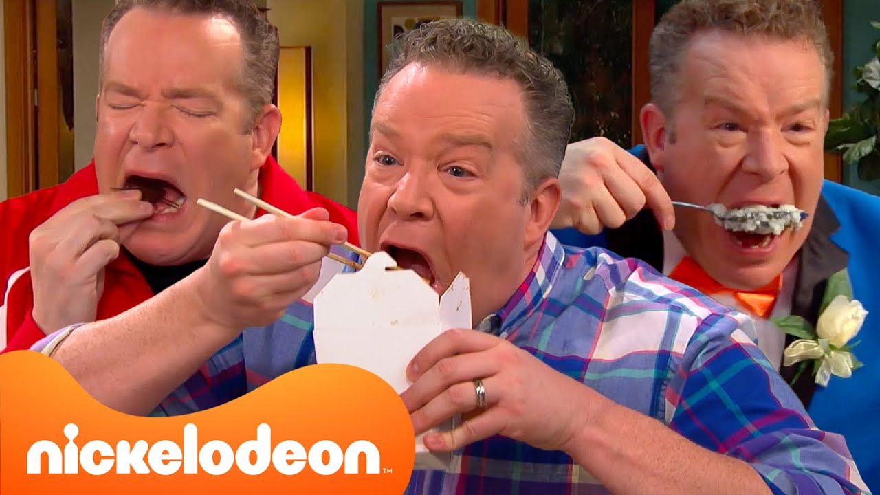 How Much Does Hank Thunderman LOVE Food? | The Thundermans | | Nickelodeon UK