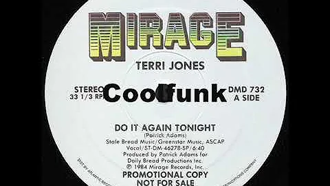 Terri Jones - Do It Again Tonight (12 inch 1984)