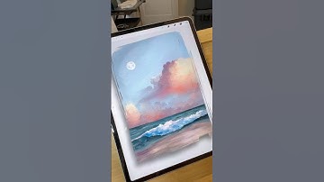 Procreate clouds tutorial #procreatetutorials #procreate #beginnerarttips