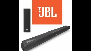 link JBL SB150 soundbar and subwoofer 