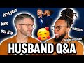 Husband Q&amp;A | first year struggles, change in sex life, having kids, dealing w/ hate (Emile &amp; AJ)