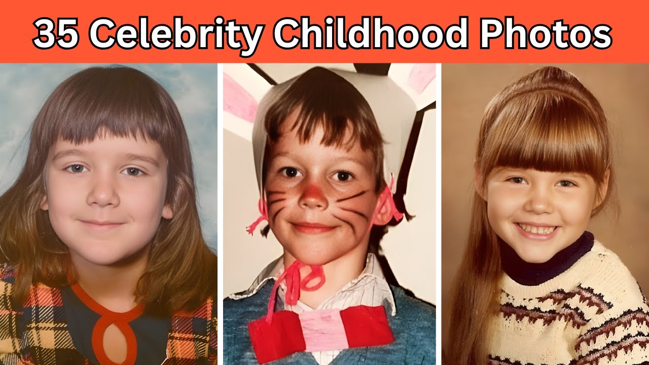 Guess the Celebrity From Their Childhood Photo Challenge