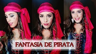 FAÇA SUA FANTASIA DE PIRATA GASTANDO POUCO -- FANTASIA DE PIRATA
