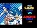 Game Sonic is as Powerful as Archie Sonic? Archie Sonic V.S. Game Sonic - Who Wins?