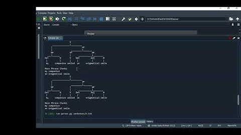 CS50AI 2020 Project 6a Parser  ( CS50’s Introduction to Artificial Intelligence with Python )