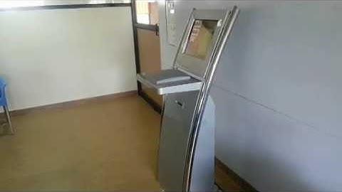 RFID Library Self Check in Check out Kiosk Demo