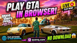 Play GTA Vice City in Browser 😱 No Download! 100% Working 2026