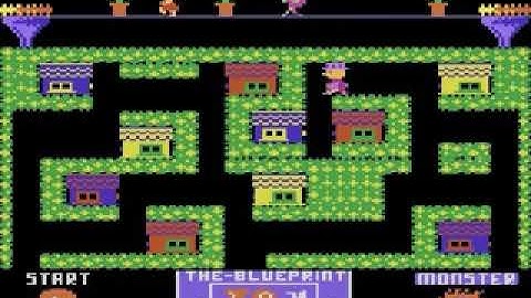 Blue Print - Atari 5200 - Gameplay 🎮