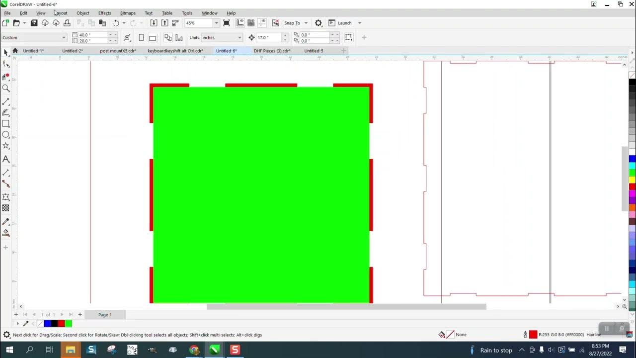 Corel Draw Tips & Tricks Convert Outline to an Object and why - YouTube
