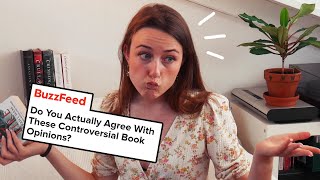 Comparing my controversial book opinions to BuzzFeed